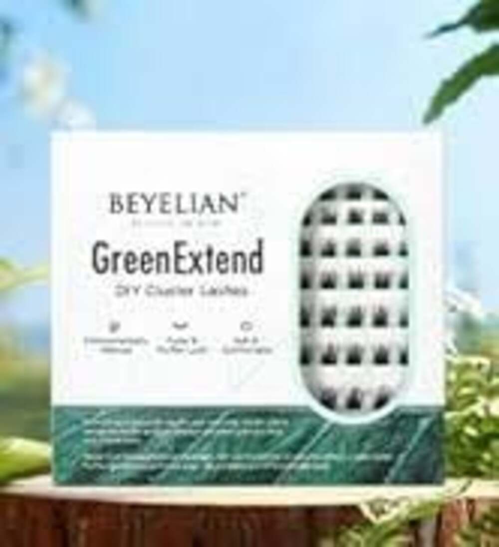 BEYELIAN GreenExtend DIY Cluster Lashes 72 Pcs